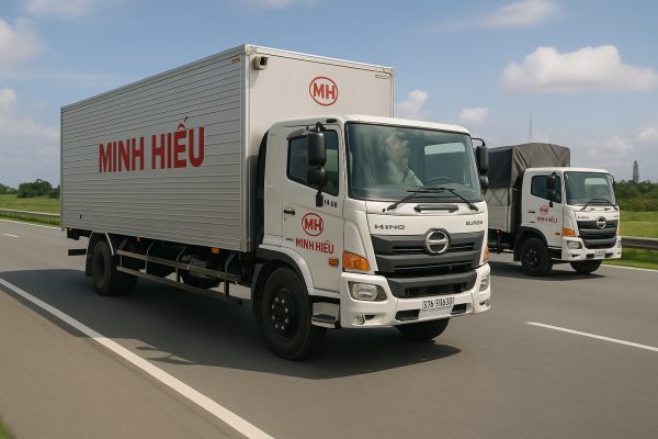 Dịch vụ vận chuyển hàng hoá Hà Nội - HCM của Minh Hiếu