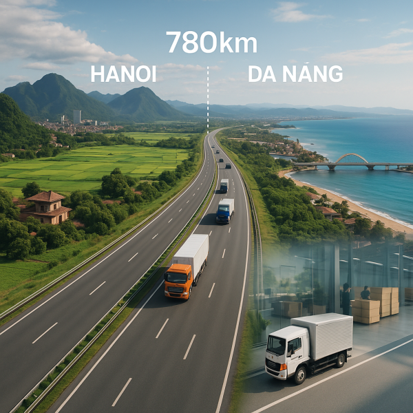 Tổng quan về tuyến vận chuyển Hà Nội – Đà Nẵng