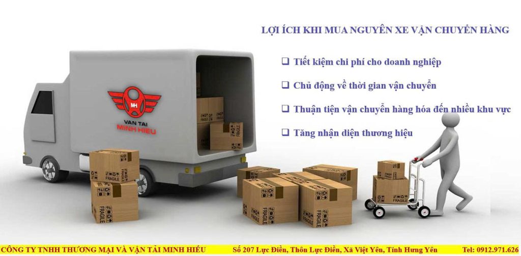 khi nào doanh nghiệp nên mua nguyên xe tải chở hàng?