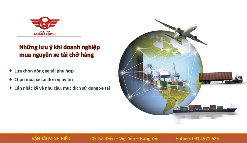 Khi nào doanh nghiệp nên mua nguyên xe tải chở hàng