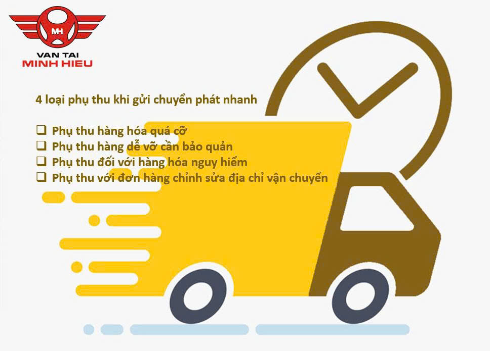 4 loại phụ thu khi gửi dịch vụ chuyển phát nhanh